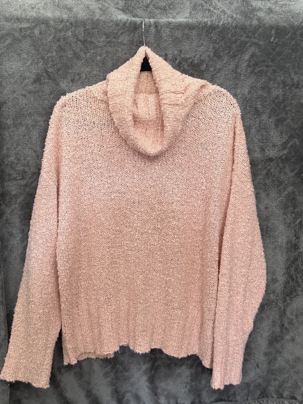 VENUS Blush Pink Cowl Neck Sweater